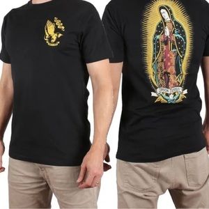 Burgundy Custom Santa Cruz Jason Jesse Skateboard T-Shirt